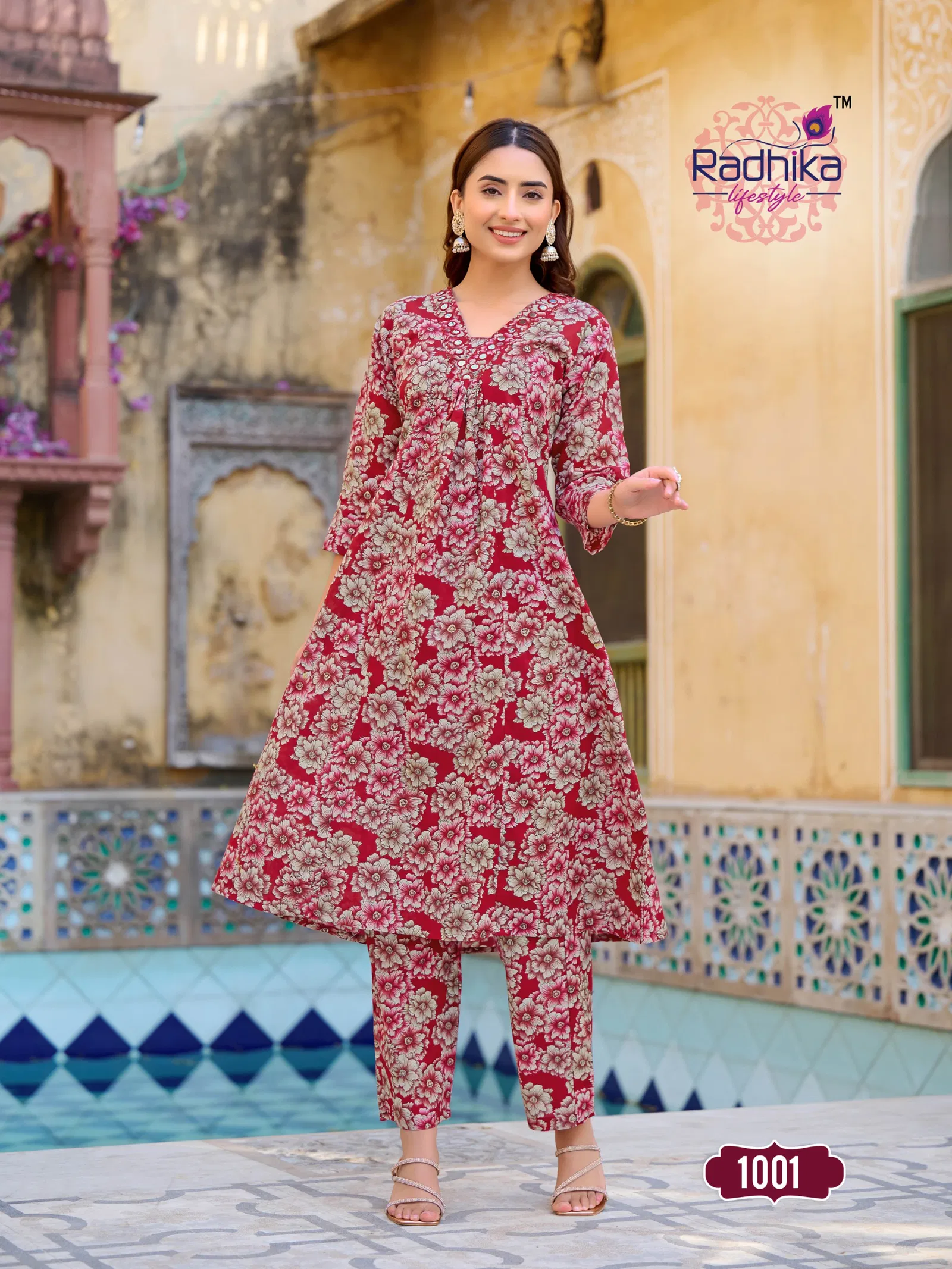 Cotton Bells Vol 1 By Radhika Cotton  Printed Kurti With Bottom Exporters In India